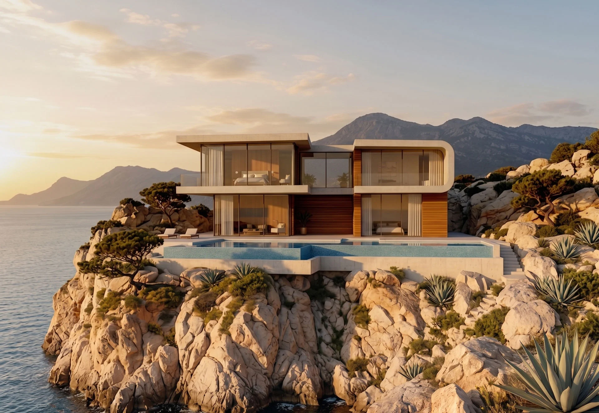 face-on-villa